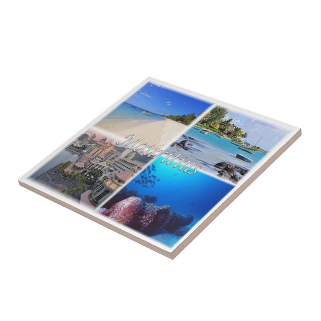 zMU023 MAURITIUS, Mosaik, Afrika, Fliese (Seite)