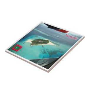zMV010 MOOFUSHI, Malediven, Asien, Fliese