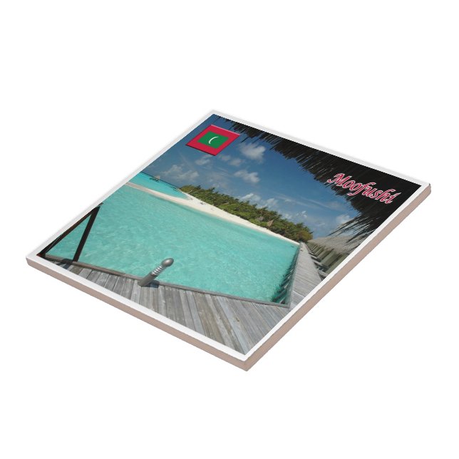 zMV011 MOOFUSHI, Malediven, Asien, Fliese (Seite)