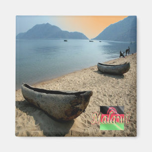 zMW005 MALAWI, Lake Malawi, Afrika, Kühlschrank Magnet