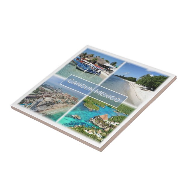 zMX003 CANCUN, Mosaik, Mexiko, Fliese (Seite)