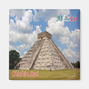 zMX018 CHICHEN ITZA, Mexiko, Amerika, Kühlschrank Magnet