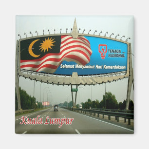 zMY004 Empfang KUALA LUMPUR, Malaysia, Kühlschrank Magnet