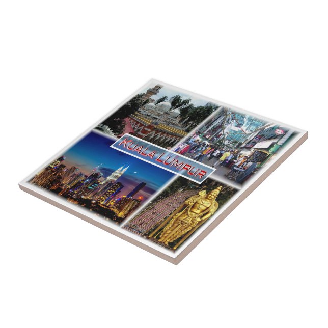 zMY014 Petaling Street KUALA LUMPUR Jamek Moschee, Fliese (Seite)