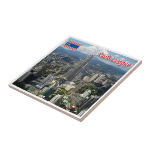 zMY020 Panorama KUALA LUMPUR, Malaysia, Asien, Fliese