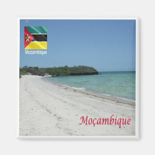 zMZ004 MOSAMBIQUE, Strand, Afrika, Kühlschrank Magnet