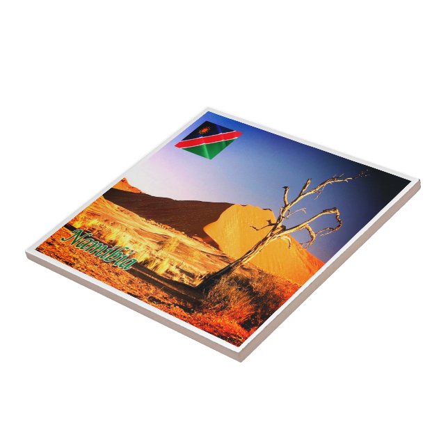 zNA004 NAMIBIA Desert, Afrika, Fliese (Seite)