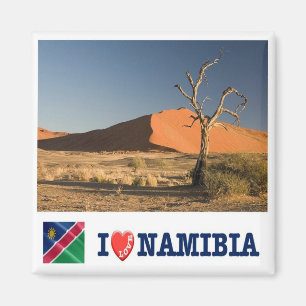 zNA008 NAMIBIA I Liebe, Afrika, Kühlschrank Magnet