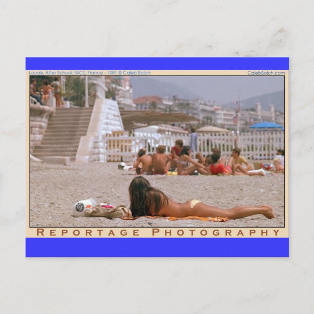 ZNICEGoldBikini Postkarte (Vorderseite)