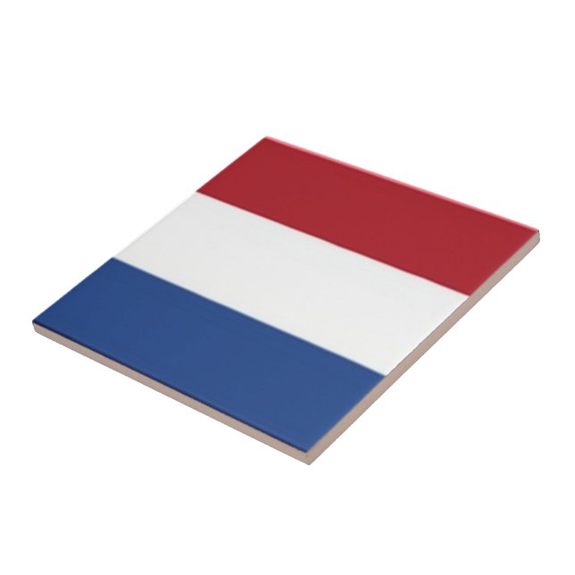 zNL001 DUTCH FLAG, Niederlande, Fliese (Seite)