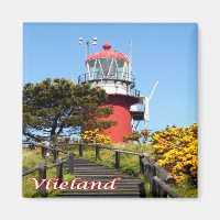 zNL021 VLIELAND Leuchtturm, niederländische Friese