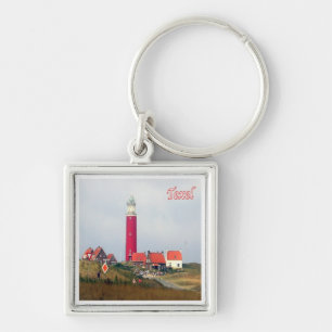 zNL023 TEXEL LIGHTHOUSE Frisian Islands, Schlüsselanhänger