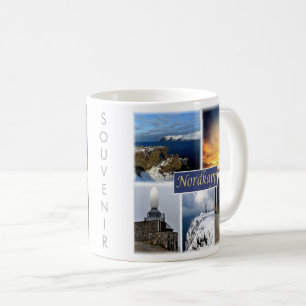 zNO007 NORDKAPP NORTH CAPE, Norwegen, Europa, Kaffeetasse