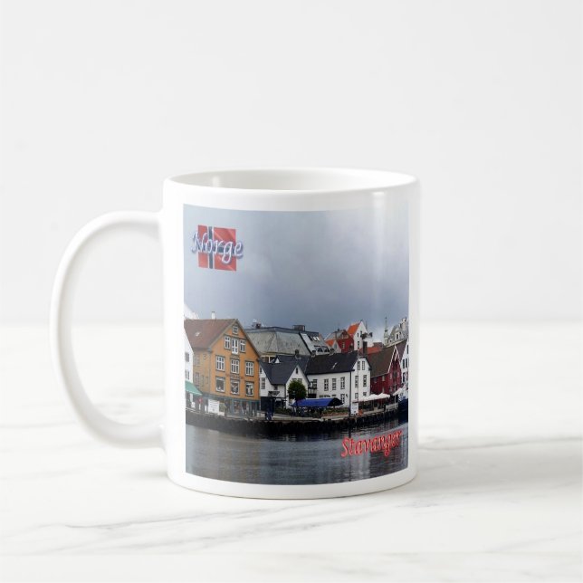 zNO010 STAVANGER, Norwegen, Kaffeetasse (Links)