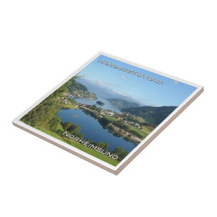 zNO114 HARDANGERFJORD NORHEIMSUND, Norwegen, Fliese