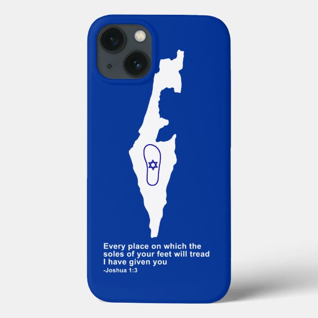 Zo Artzeinu - Joshua 1:3 Case-Mate iPhone Hülle (Rückseite)