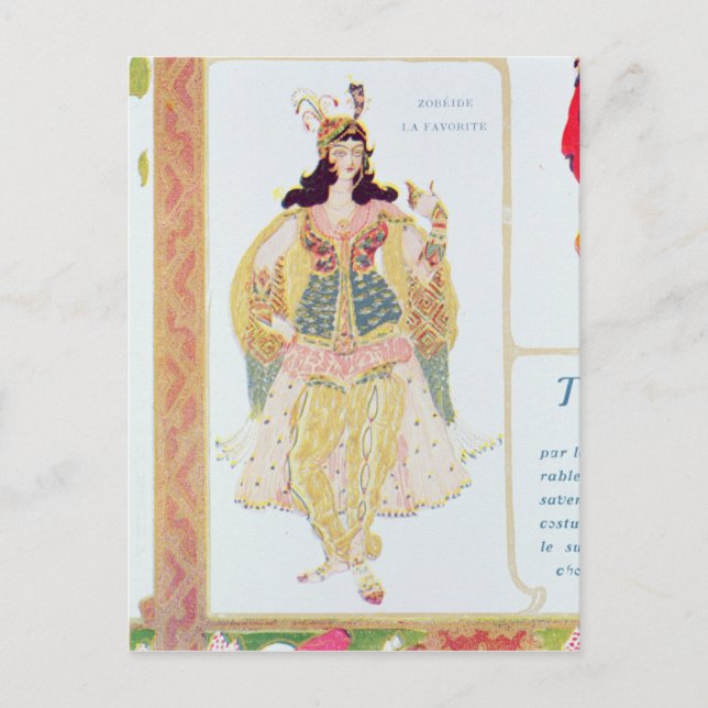 Zobeide Postkarte (Vorderseite)
