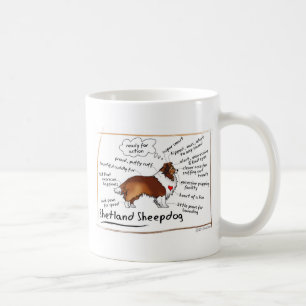 Zobel sheltie kaffeetasse