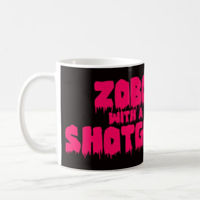Zobo mit einer Schrotflinte-Tasse Kaffeetasse (Links)