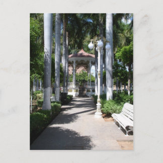 Zocalo Kiosk, El Fürte, Sinaloa, Mexiko Postkarte