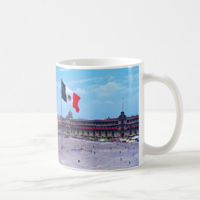 Zocalo, Mexiko City, Mexiko Kaffeetasse (Rechts)