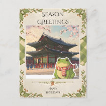 Zochi, der reisende Frosch im Gyeongbokgung-Palast