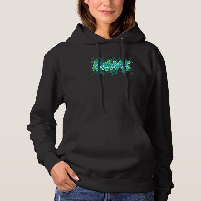 Zocker Liebe Gamers Liebe Gambler Hoodie (Vorderseite)