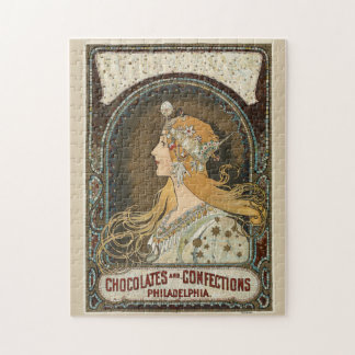 Zodiac (1896) von Alphonse Mucha. Puzzle