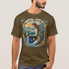 Zodiac - Aquarius Die Meerjungfrau T-Shirt