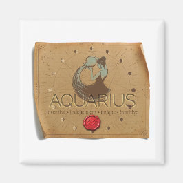 ZODIAC - Aquarius - Magnet