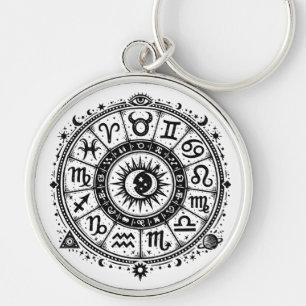 Zodiac Arcana — Die zwölf Zeichen von BurnsInHell Schlüsselanhänger