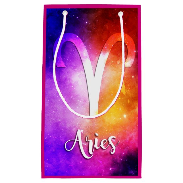 Zodiac: Aries Space Candy Kleine Geschenktüte (Vorderseite)