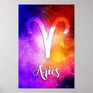 Zodiac: Aries Space Candy Poster