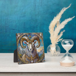 Zodiac - Aries the Ram Fotoplatte