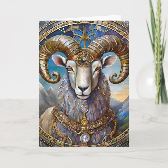 Zodiac - Aries the Ram Karte (Vorderseite)