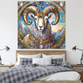 Zodiac - Aries the Ram Leinwanddruck