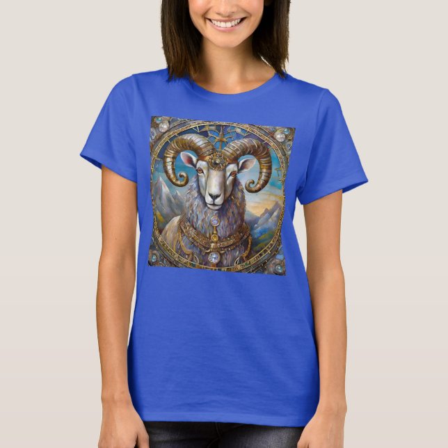 Zodiac - Aries the Ram T-Shirt (Vorderseite)
