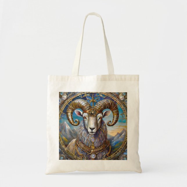 Zodiac - Aries the Ram Tragetasche (Vorne)