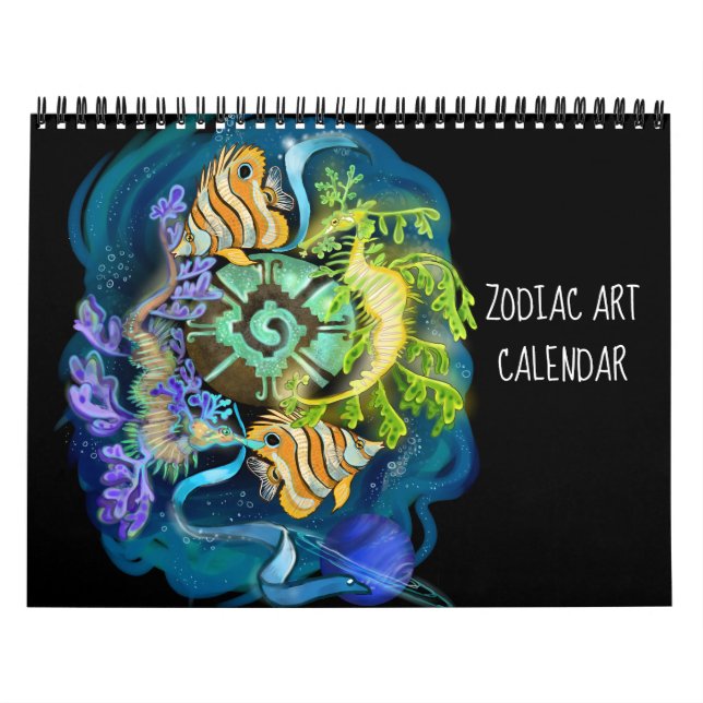 Zodiac Astrologie Art Calendar Kalender (Titelbild)