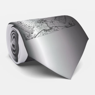 Zodiac Astrologie Chart Krawatte