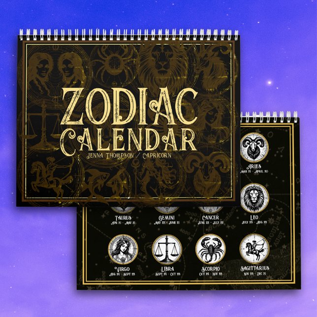 Zodiac Astrologie-Kalender Kalender (Von Creator hochgeladen)
