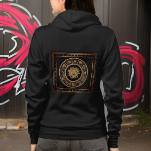 Zodiac Astrologie Radzeichen Hoodie