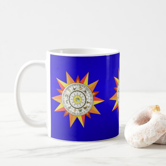 Zodiac Blue Tasse (Mit Donut)