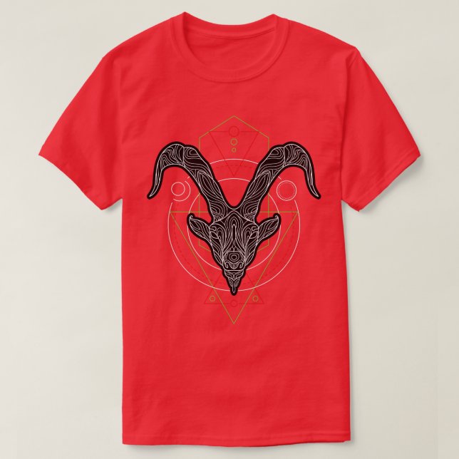 Zodiac Capricon T-Shirt (Design vorne)