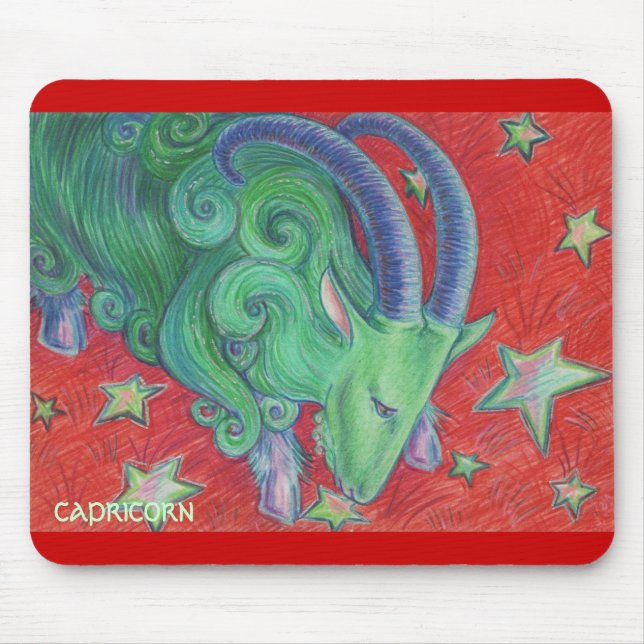 Zodiac Capricorn Mousepad (Vorne)