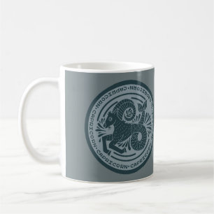 Zodiac Capricorn Symbol Coffee Tasse