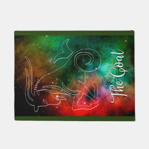 Zodiac: Capricorn 'The Goat' Fußmatte