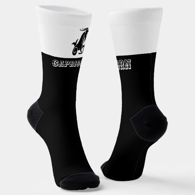 Zodiac Capricorn-Zeichen Socken (Gewinkelt)