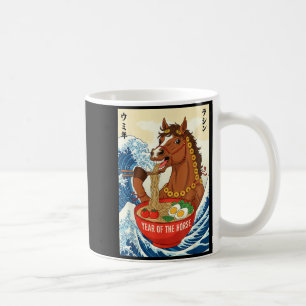 Zodiac Chinesisches Neujahr des Pferdes 2026 Ramen Kaffeetasse