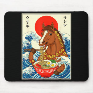 Zodiac Chinesisches Neujahr des Pferdes 2026 Ramen Mousepad